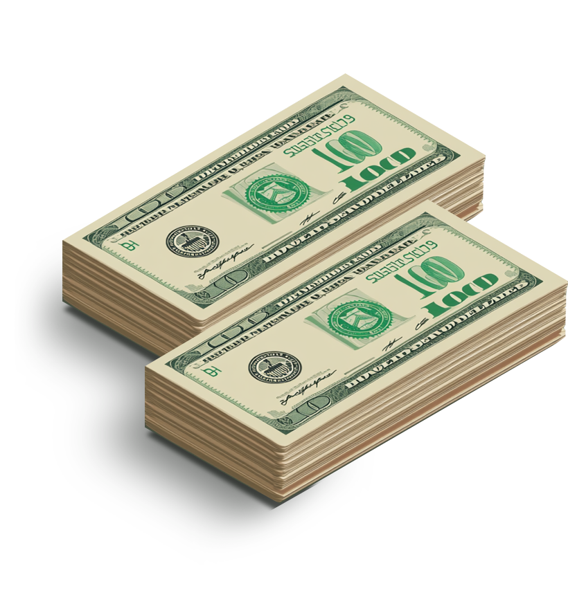 Cash withdrawal at the office